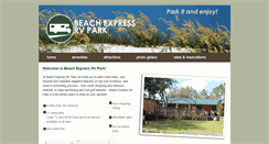 Desktop Screenshot of beachexpressrvpark.com