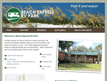 Tablet Screenshot of beachexpressrvpark.com